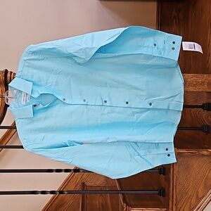 New with Tags Big Boys Teal Dress Shirt
